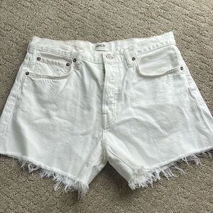 AGOLDE Jean shorts Parker long off white sz 29